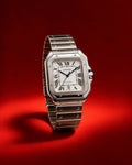 Oh Shift Classic watch with square case and stainless steel bracelet